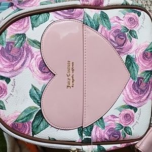 Juicy Couture Moody Garden Cream Whole Lotta Love Backpack Brand New!